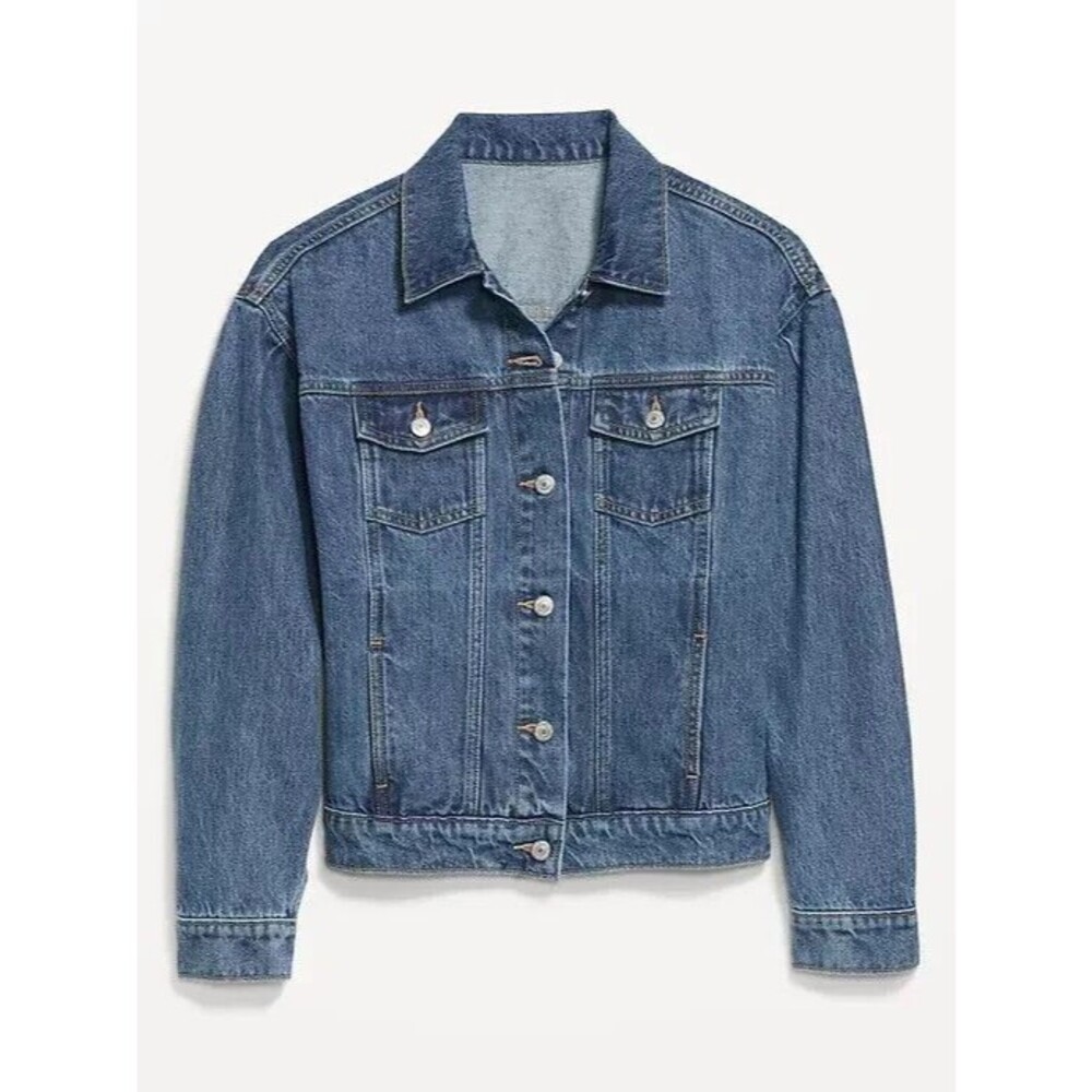 OLD NAVY stretch Jean Jacket for Women XXL